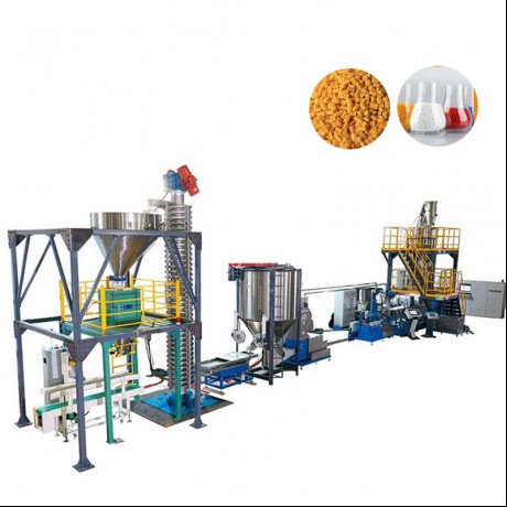 Liña de compostos bioplásticos recheos de amidón JWELL