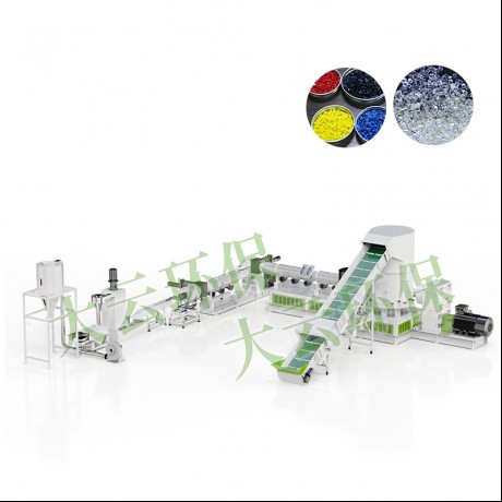 Máquina de peletizadora de reciclaxe integrada de tres máquinas Jwell