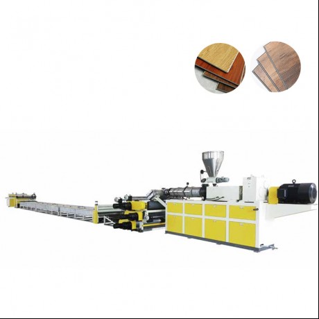 Liña de extrusión de chan composto LVT