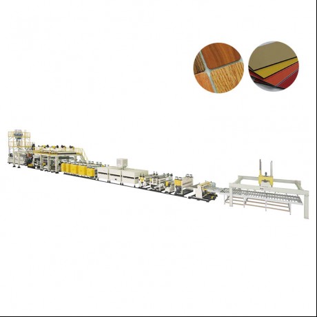 Liña de extrusión de panel composto de aluminio e plástico