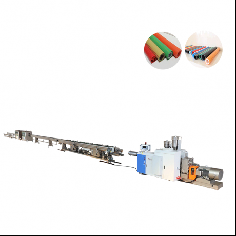 PPR/PERT/PEX/PB Liña de extrusión de tubos de calefacción de chan de alta velocidade e aforro de enerxía