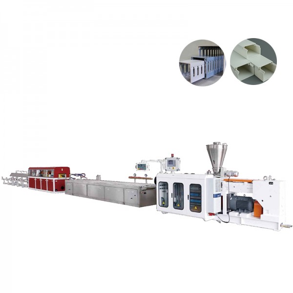 Liña de extrusión de troncos de plástico PVC JWELL